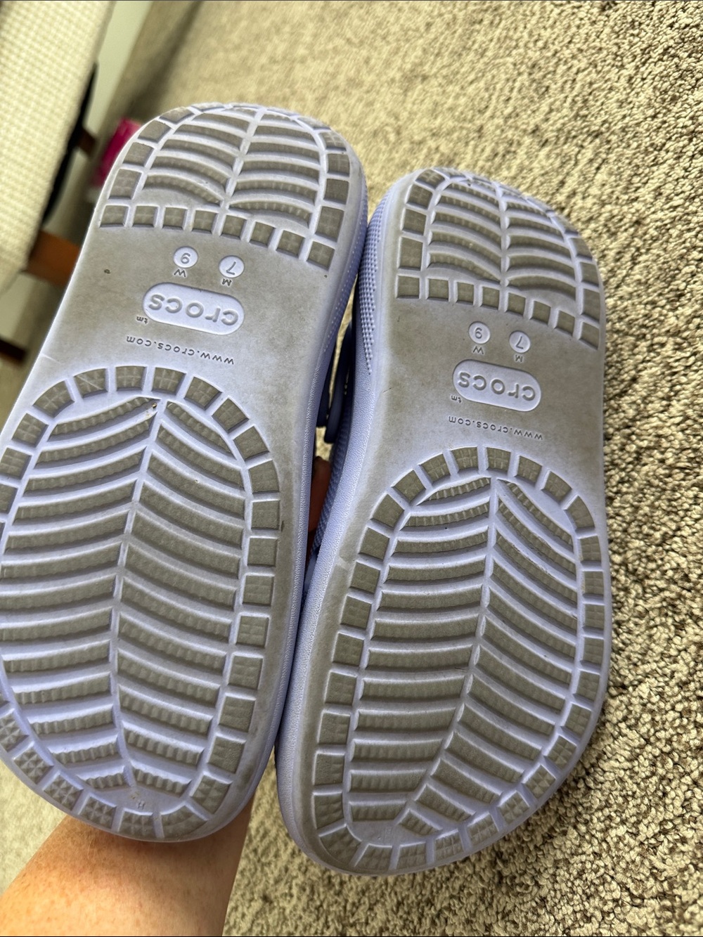 CROCS platform Clog in Light Purple - Picture 4 of 5